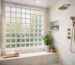 Install Glass Block Windows in Showers